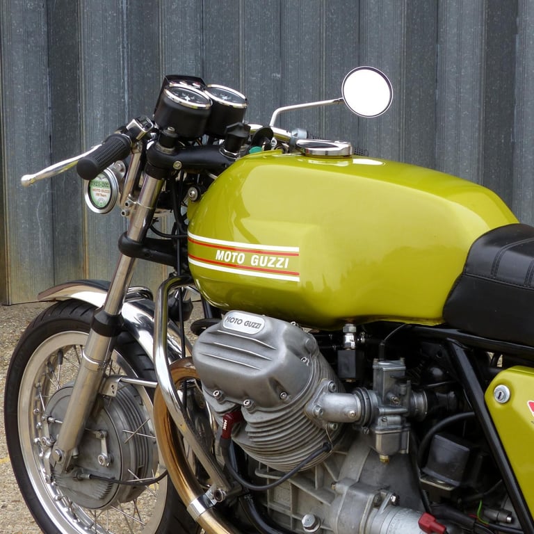 1974 MOTO GUZZI V7 SPORT – A Rare Gem in Impeccable Condition