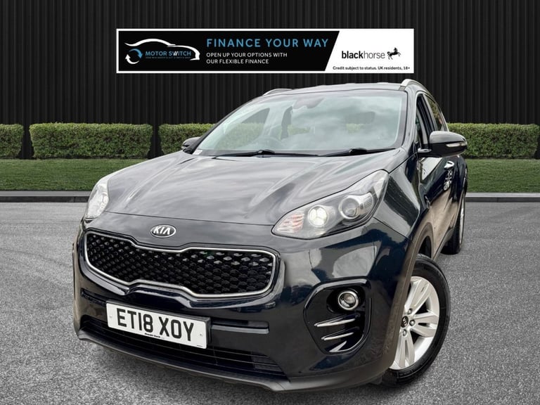 2018 18 KIA SPORTAGE 1.6 GDI 2 SUV 5DR PETROL MANUAL EURO 6 (S/S) (130 BHP)