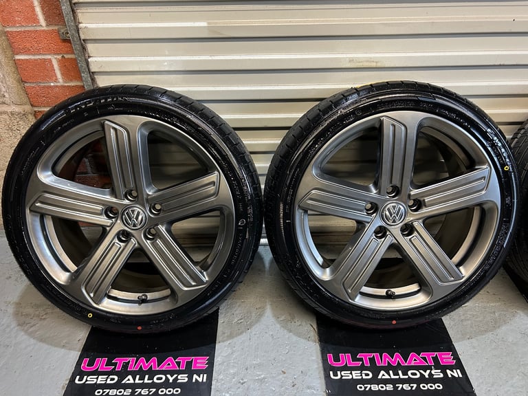 VW Golf Cadiz Alloy’s (Genuine) & 4 Brand new Tyres 