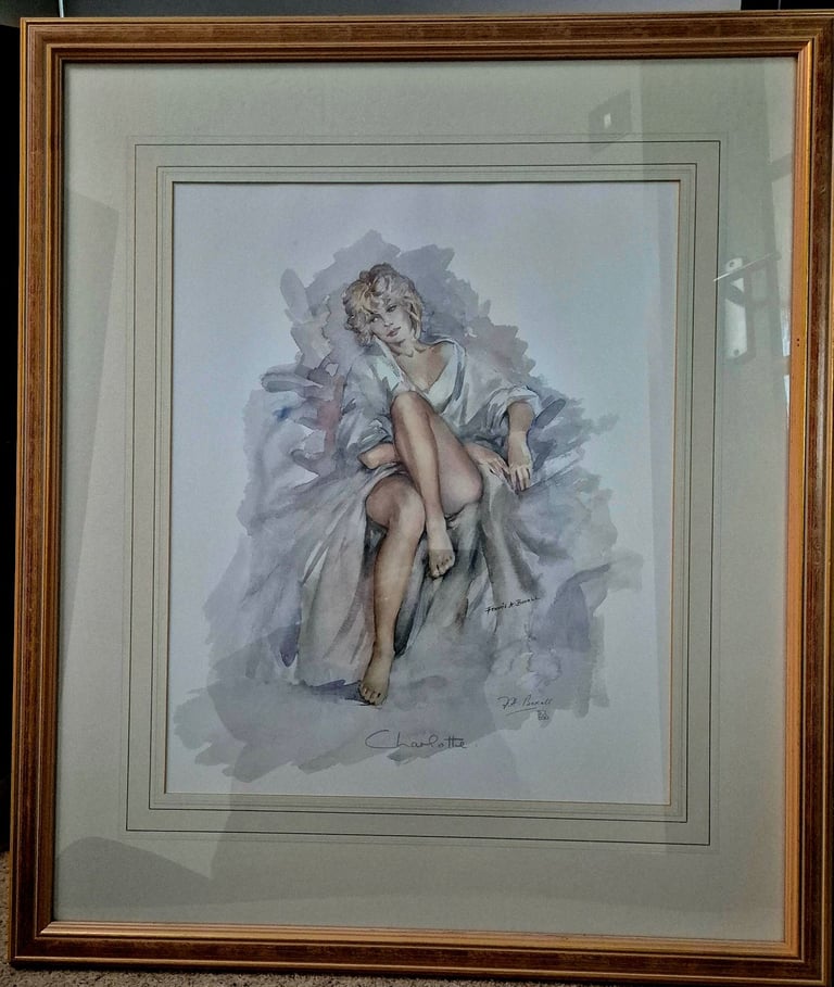 Francis Boxall 'Charlotte' Print Signed Limited Edition