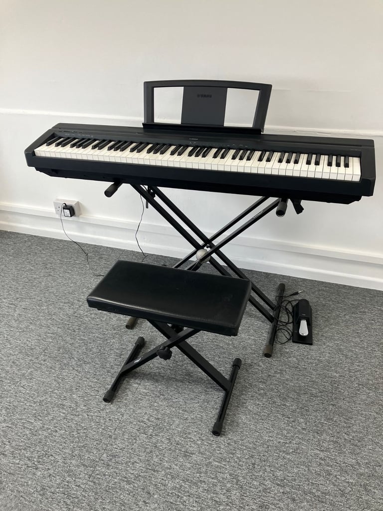 Yamaha P35 digital piano with 88 weighted keys, used but excellent condition