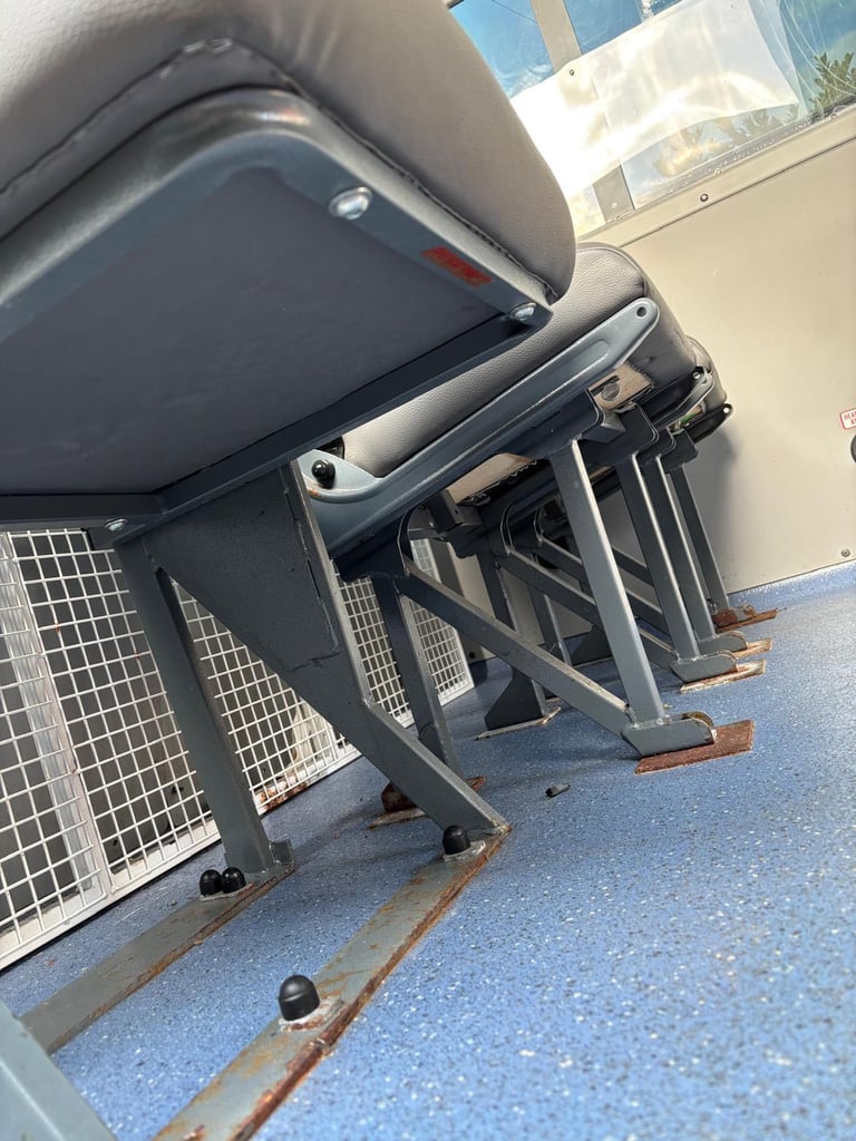 6x Mobility Van Seats