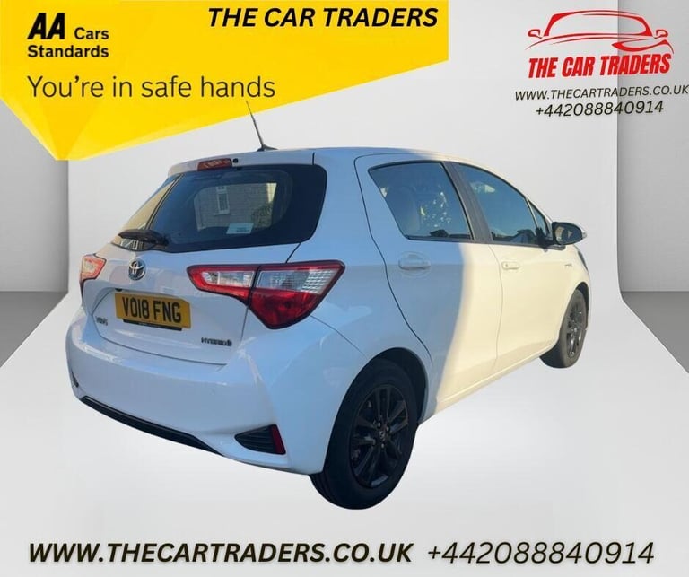 2018 Toyota Yaris 1.5 VVT-h Icon Tech Hatchback 5dr Petrol Hybrid E-CVT Euro 6 (s/s) (100 ps) Hat...