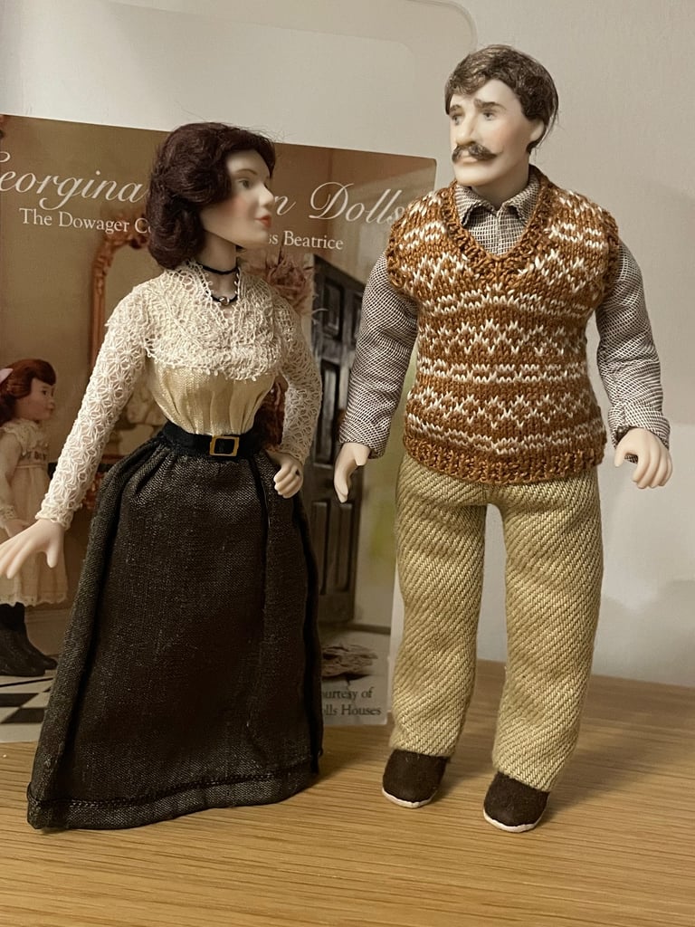 image for Charles Rennie Mackintosh Dolls House Artisan Dolls