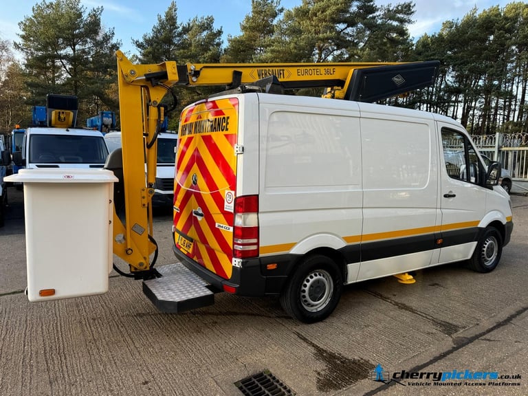 2018 Mercedes Sprinter 3.5 ton Versalift Access Platform Cherry Picker