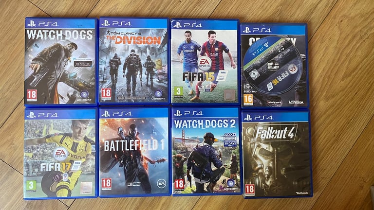 ps4 games 10 pound each 