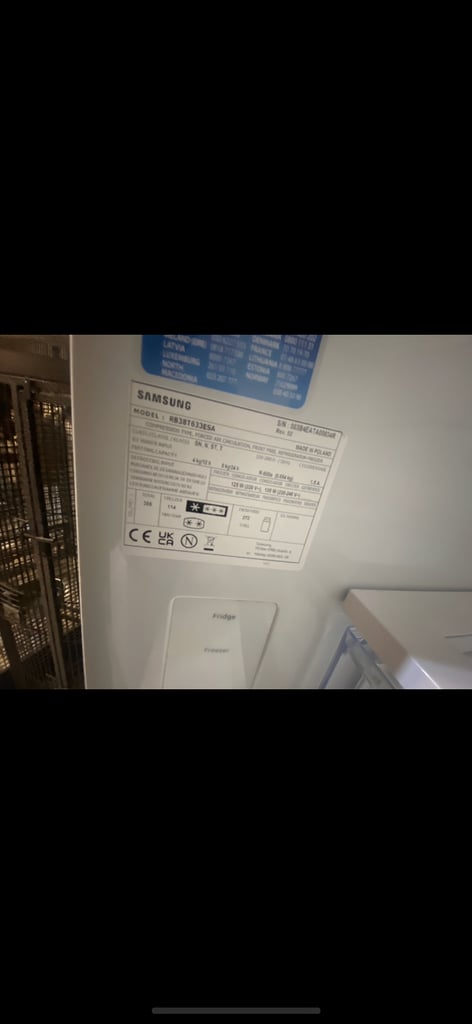 Large Samsung fridge freezer #82