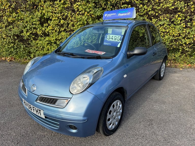 2008 Nissan Micra 1.2 Visia+ 3dr Auto HATCHBACK Petrol Automatic
