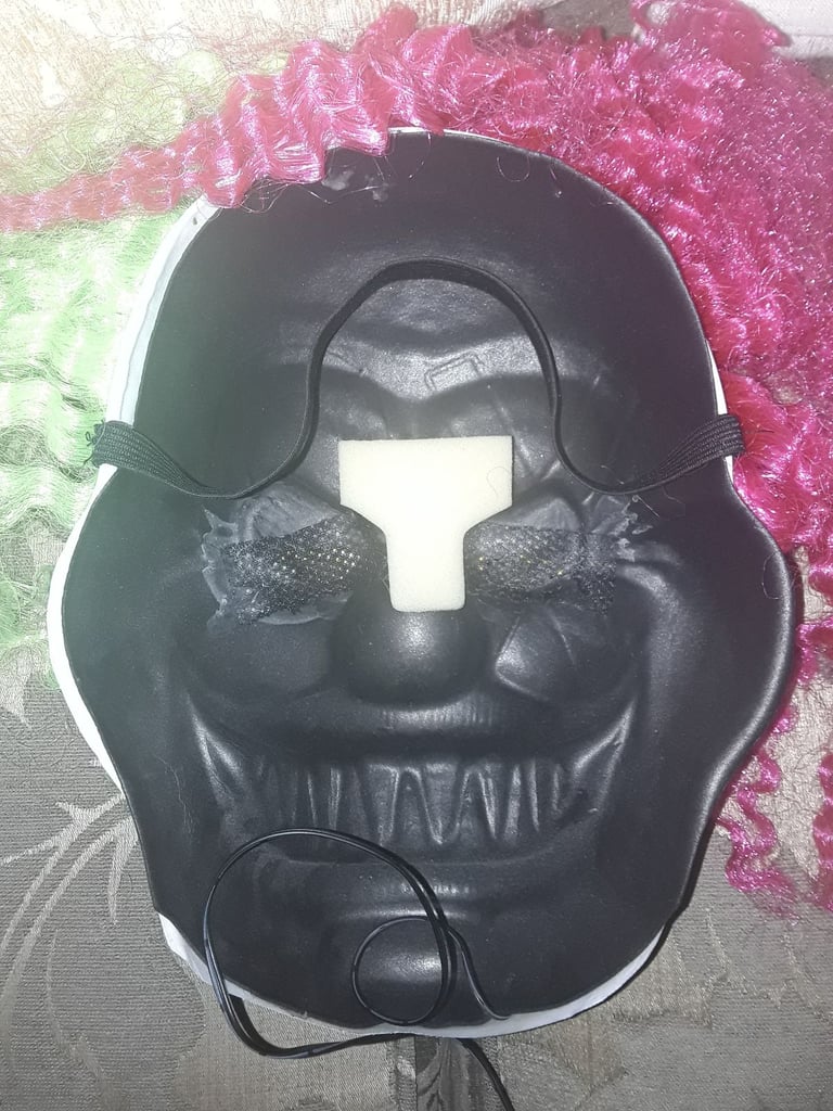 LIGHTS AND SOUND CLOWN MASK