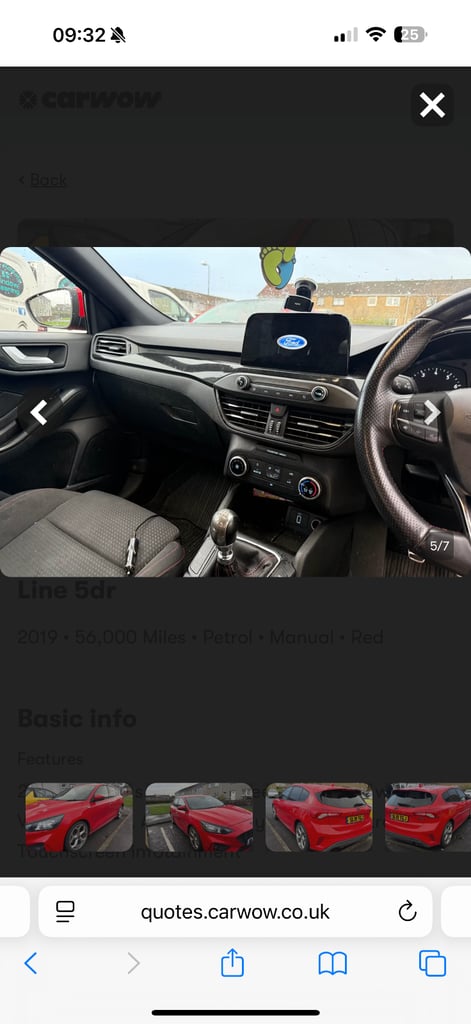 Ford, FOCUS, Hatchback, 2019, Manual, 999 (cc), 5 doors