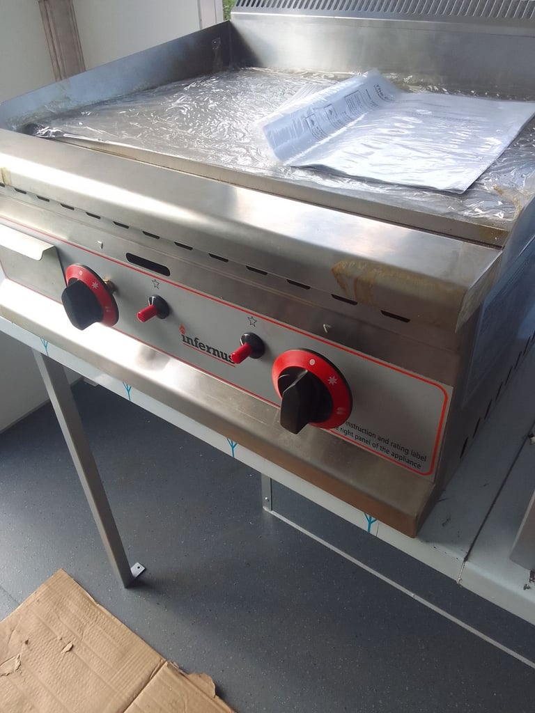 Catering equipment commercial gas griddles trailer kitchen restaurant items 