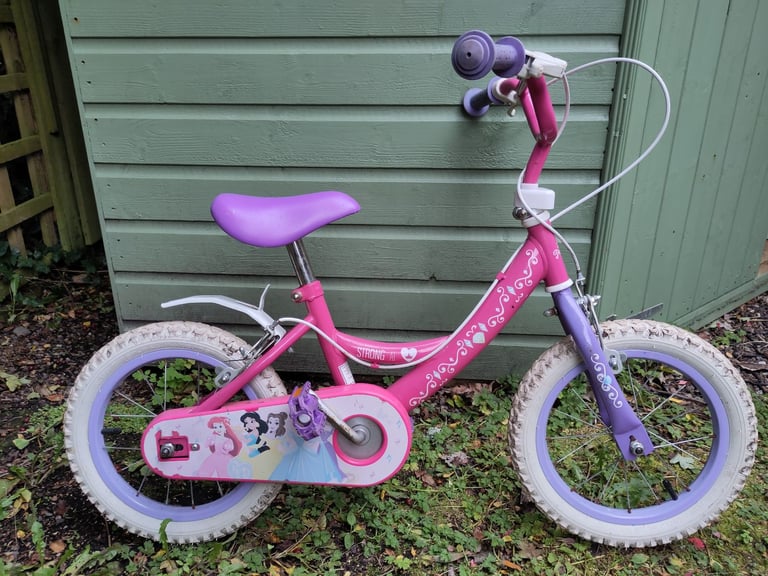 Pink Disney Princess Girls Bike
