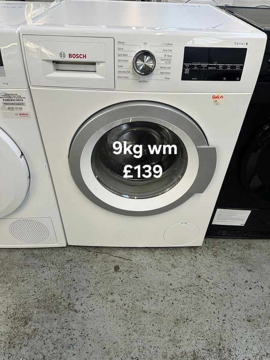 image for Bosch 9kg washing machine 🌟 Free Delivery 🌟 120 Days Warranty 🌟 