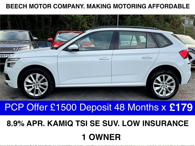 2023 Skoda Kamiq 1.0 TSI SE Euro 6 (s/s) 5dr HATCHBACK Petrol Manual
