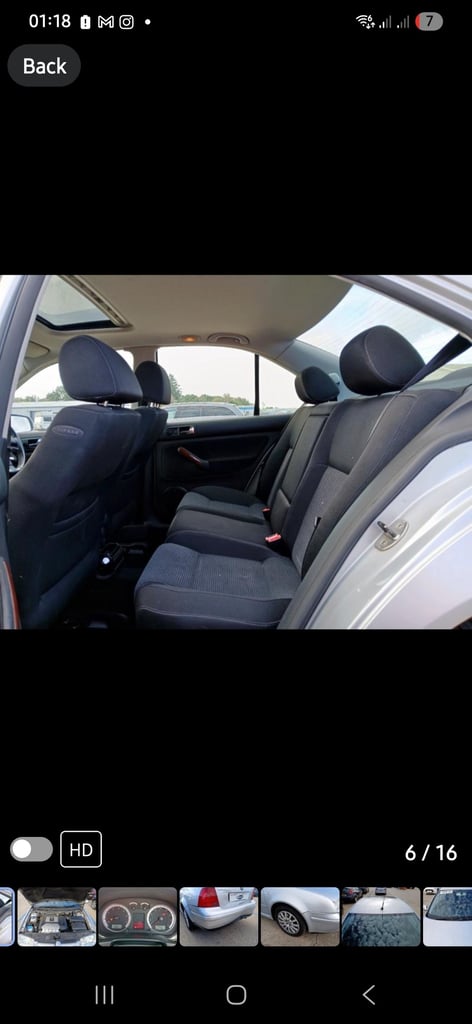 2004 Volkswagen Bora 2.3 V5 4dr Tip Auto [170bhp] SALOON Petrol Automatic