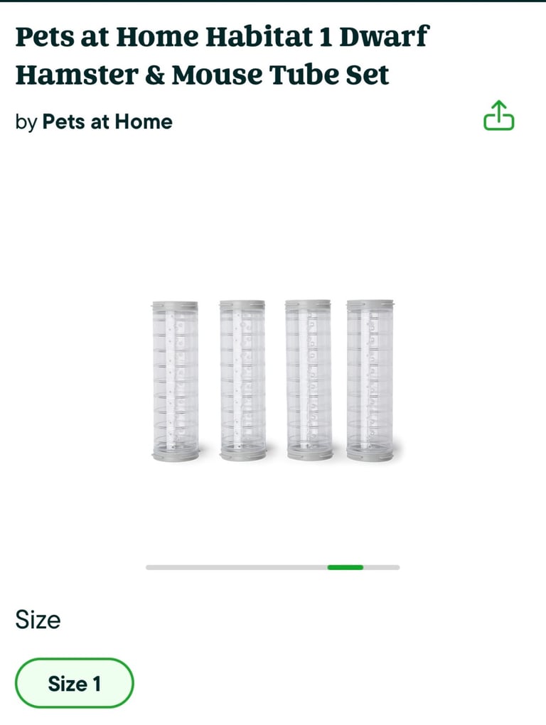 Pets at home habitat 1 cage 