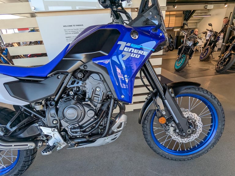 NEW 2025 Yamaha Tenere 700. Icon Blue. £10,195 On The Road (NO ADMIN FEES)