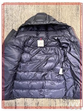 moncler men down jacket black