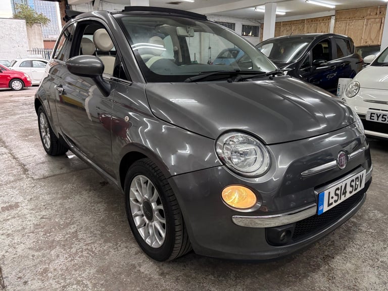image for 2014 Fiat 500 0.9 TwinAir Lounge 2dr Dualogic CONVERTIBLE Petrol Automatic