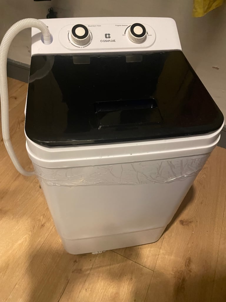 image for COSVALVE Portable Washing Machine – 4.5KG Mini Washer & Spin Dryer – £45 🌟