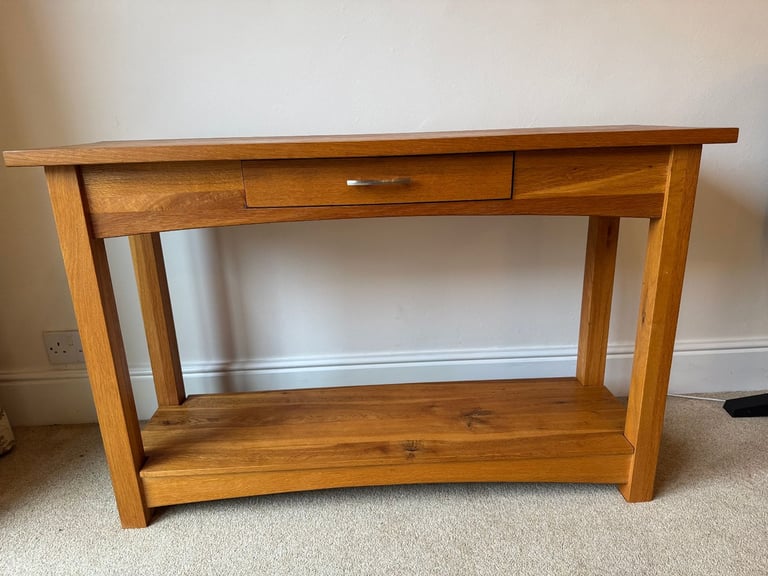 Solid Oak Side Board