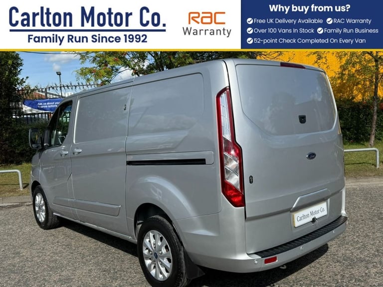 2022 Ford Transit Custom 2.0 340 EcoBlue Limited  Automatic L1 H1 Massive 170 ps [ REAR TAILGATE ...