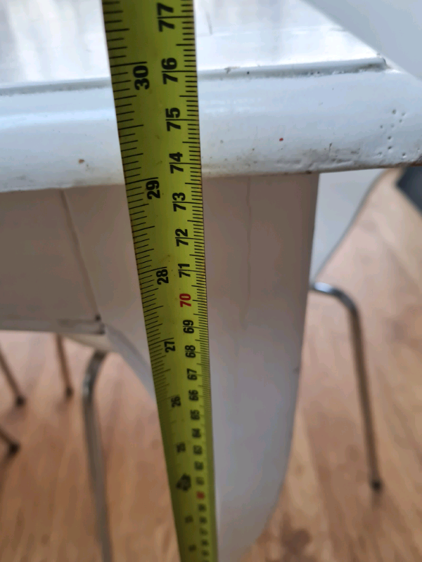 White Dining Table Only