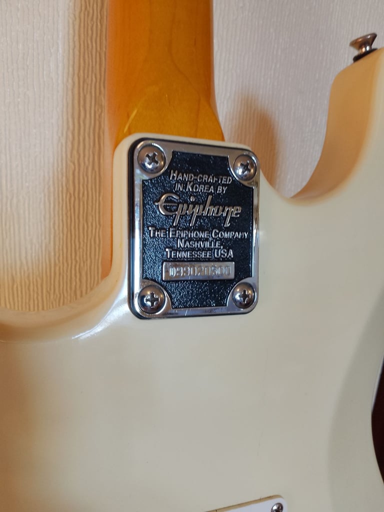 Epiphone Strat Guitar.