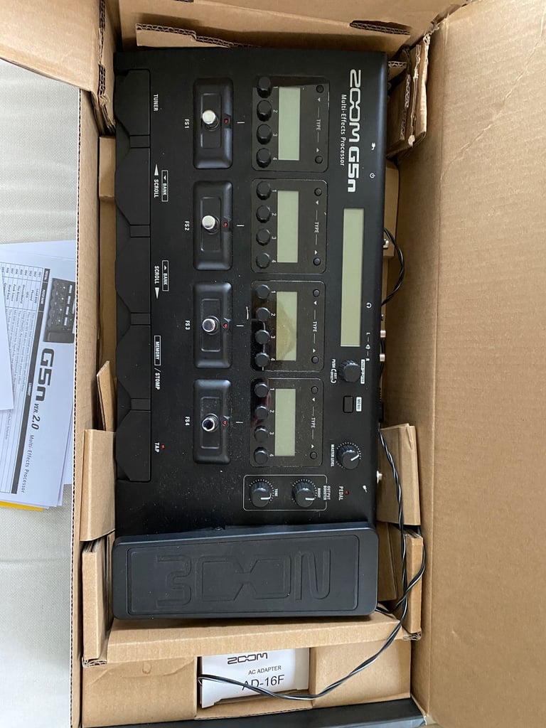 image for Multi Effects Processor Zoom G5n Firmware Version 3.0