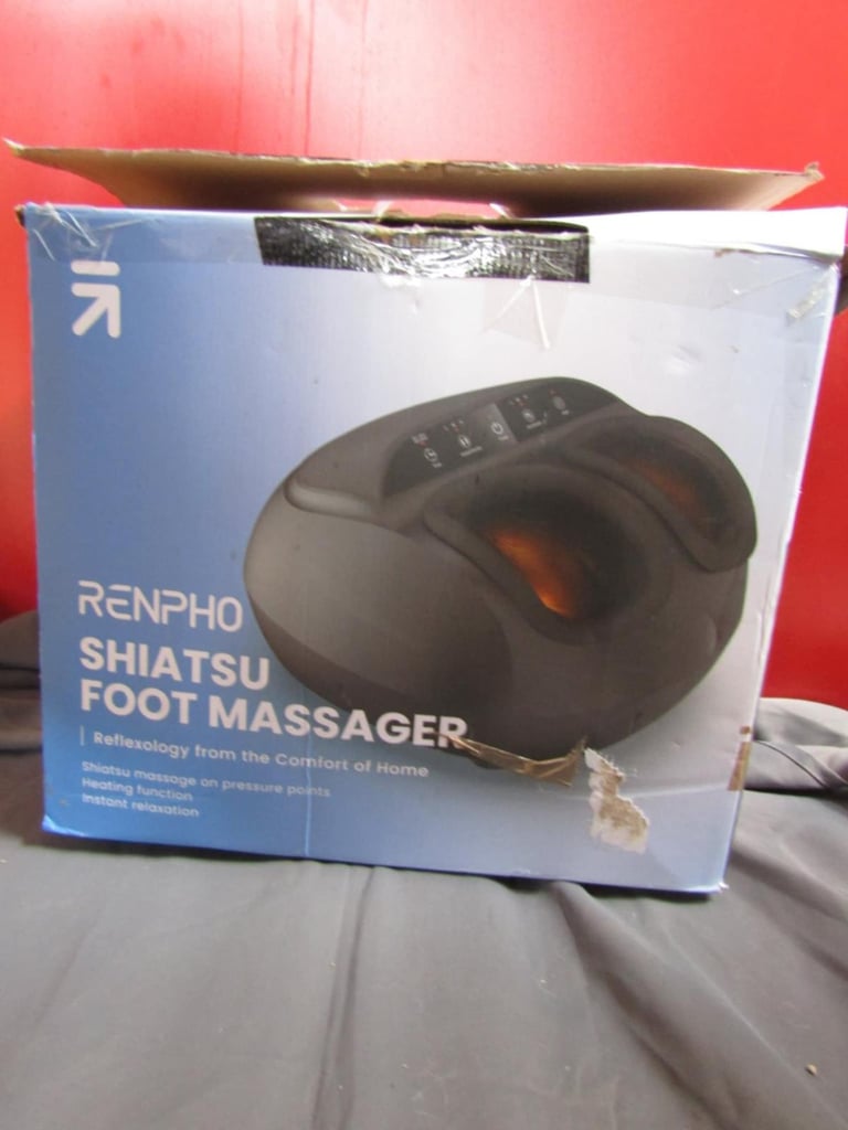 image for RENPHO Portable Foot Massager Machine with Heat for Plantar Fasciitis