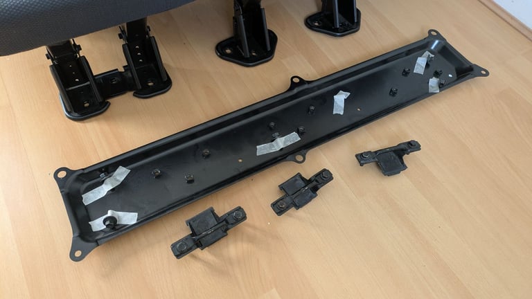 Nissan NV200 combi 2016 middle row of seats