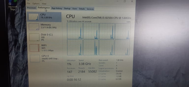 Asus Vivibook 8th gen i5 processor