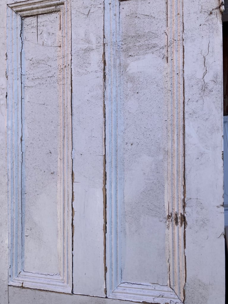 Reclaimed vintage four panel doors 