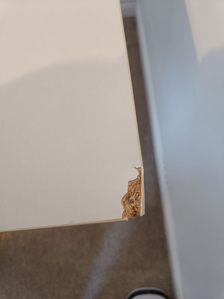 IKEA desk, light grey 