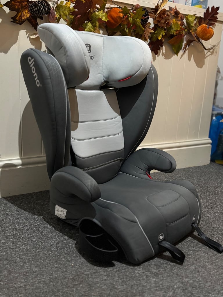 Diono Monterey XT Highback Booster Car Seat – Grey & Black