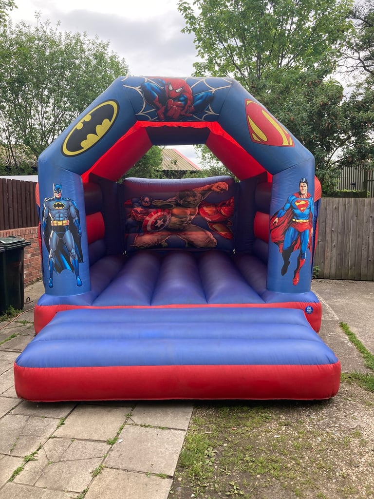 Bouncy castles versus one’s £60 disco ones £90 both + delivery more available ask bargain