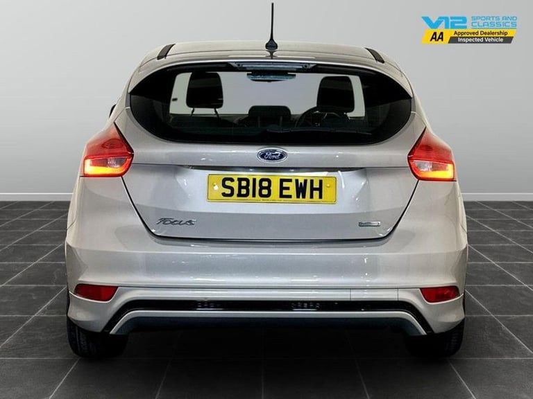 2018 Ford Focus 1.0T EcoBoost ST-Line Euro 6 (s/s) 5dr Manual Hatchback Petrol Manual