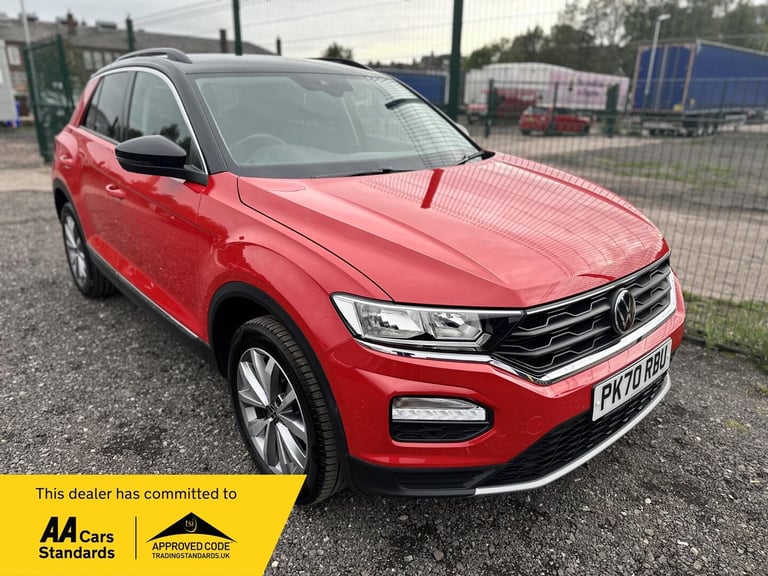 2020 Volkswagen T-Roc 1.0 TSI Design Euro 6 (s/s) 5dr HATCHBACK Petrol Manual