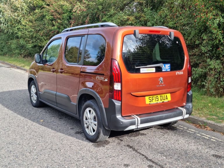 2019 Peugeot Rifter 3 Seat Wheelchair Accessible Disabled Access Vehicle WAV  MPV Diesel Manual