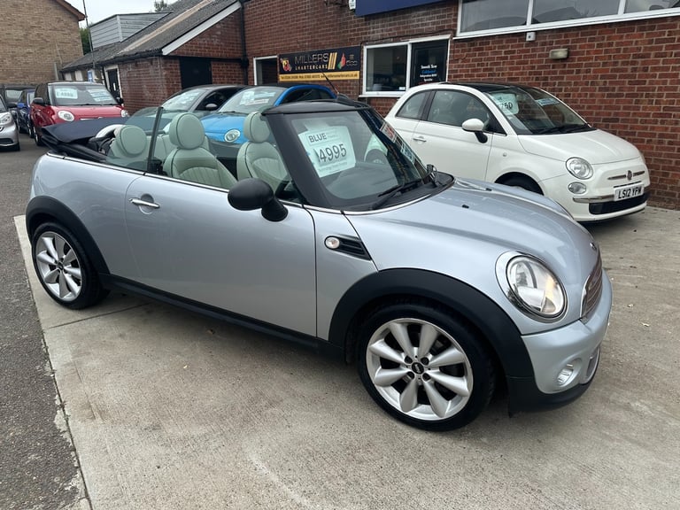2010 MINI Convertible 1.6 Cooper [122] 2dr CONVERTIBLE Petrol Manual