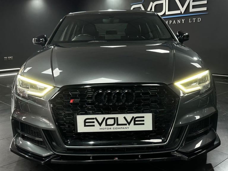 2017 17 AUDI S3 2.0 TFSI BLACK EDITION SALOON 4DR PETROL S TRONIC QUATTRO EURO 6