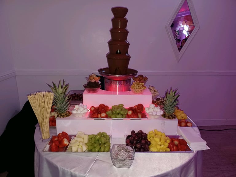 Bouncy castle Candy Floss Popcorn slush chocolate fountain one hire 