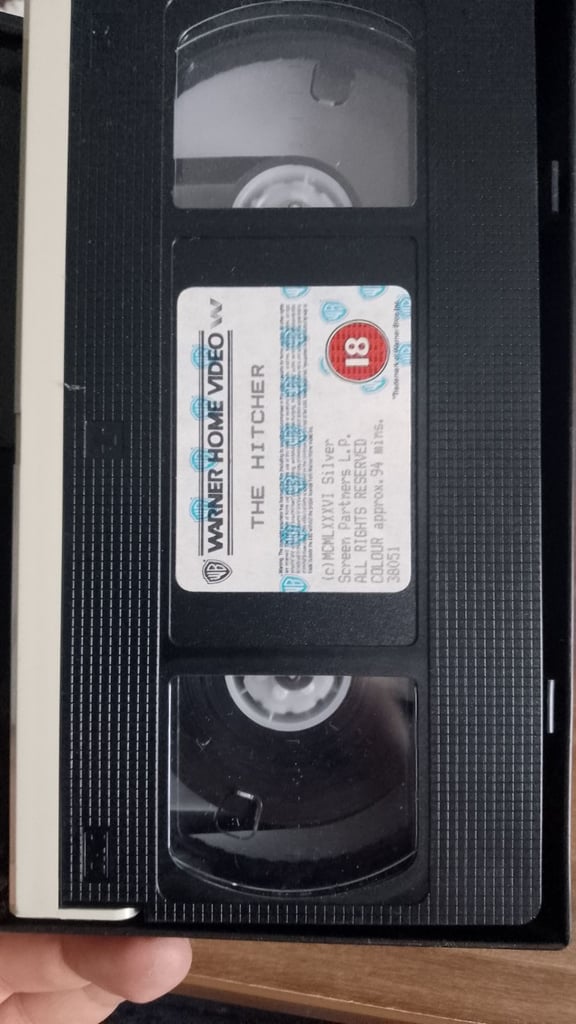 The Hitcher VHS