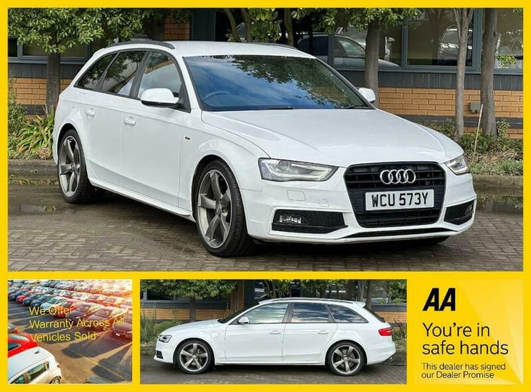 2013 Audi A4 Avant 2.0 TDI Black Edition Multitronic Euro 5 (s/s) 5dr ESTATE Diesel Automatic