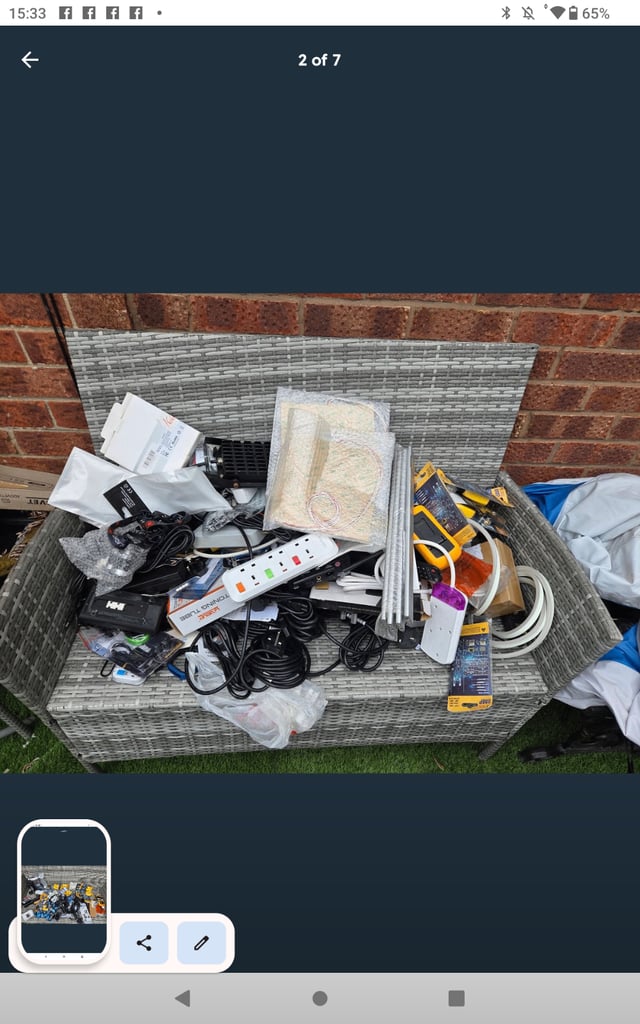 Huge joblot of all electrical items 90 percent work or new massive joblot good for car boot 