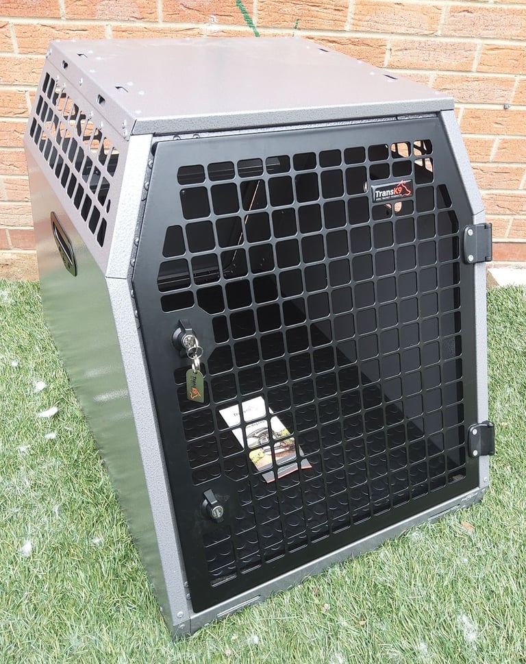 Trans K9 ( B23 & C23 ) Transport dog box (Lockable & Crash Tested) TransK9