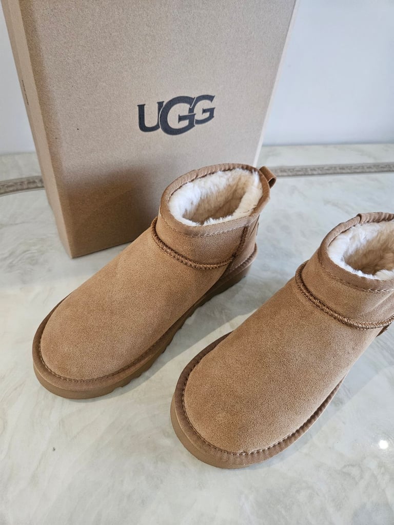 Ugg boots ultra mini size uk6