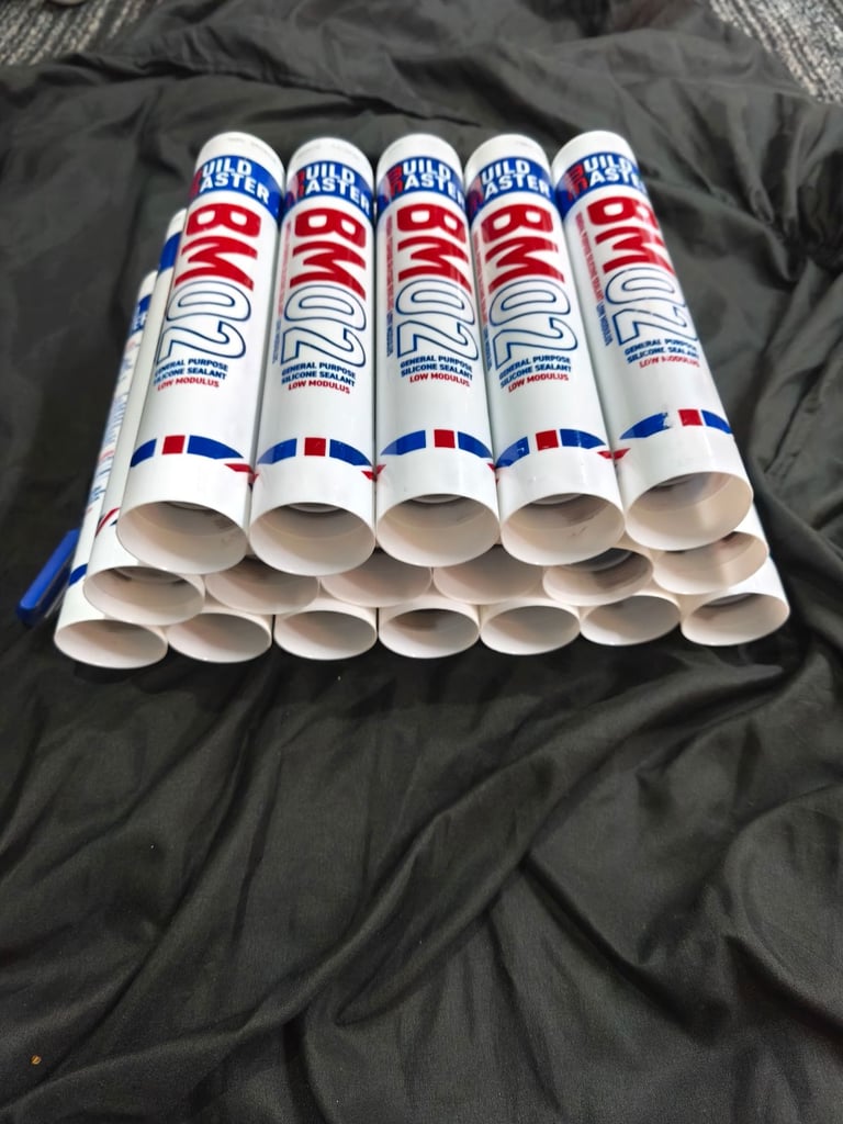 image for  🧱 Build Master BM02 Silicone Sealant – Dark Bronze – 18 Tubes (380ml each)