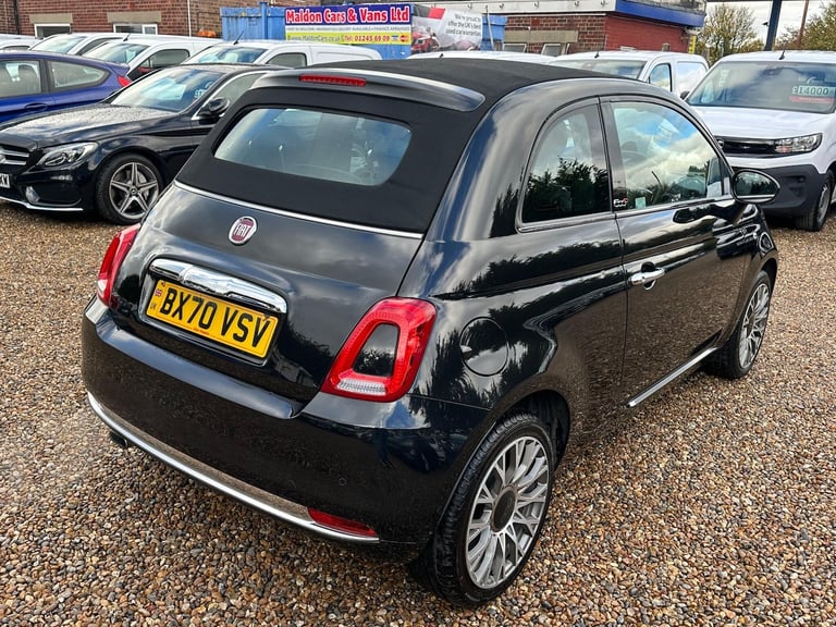 2020 Fiat 500C 1.2 Star Dualogic Euro 6 (s/s) 2dr CONVERTIBLE Petrol Automatic