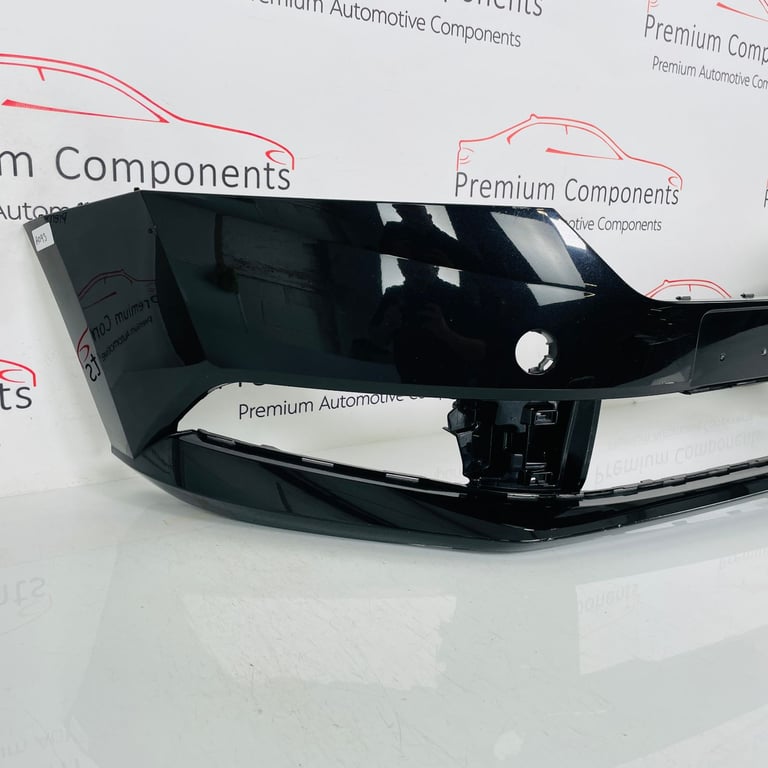 Skoda Fabia Front Bumper Genuine Black Mk3 Face Lift 2018 - 2022 [ao93]